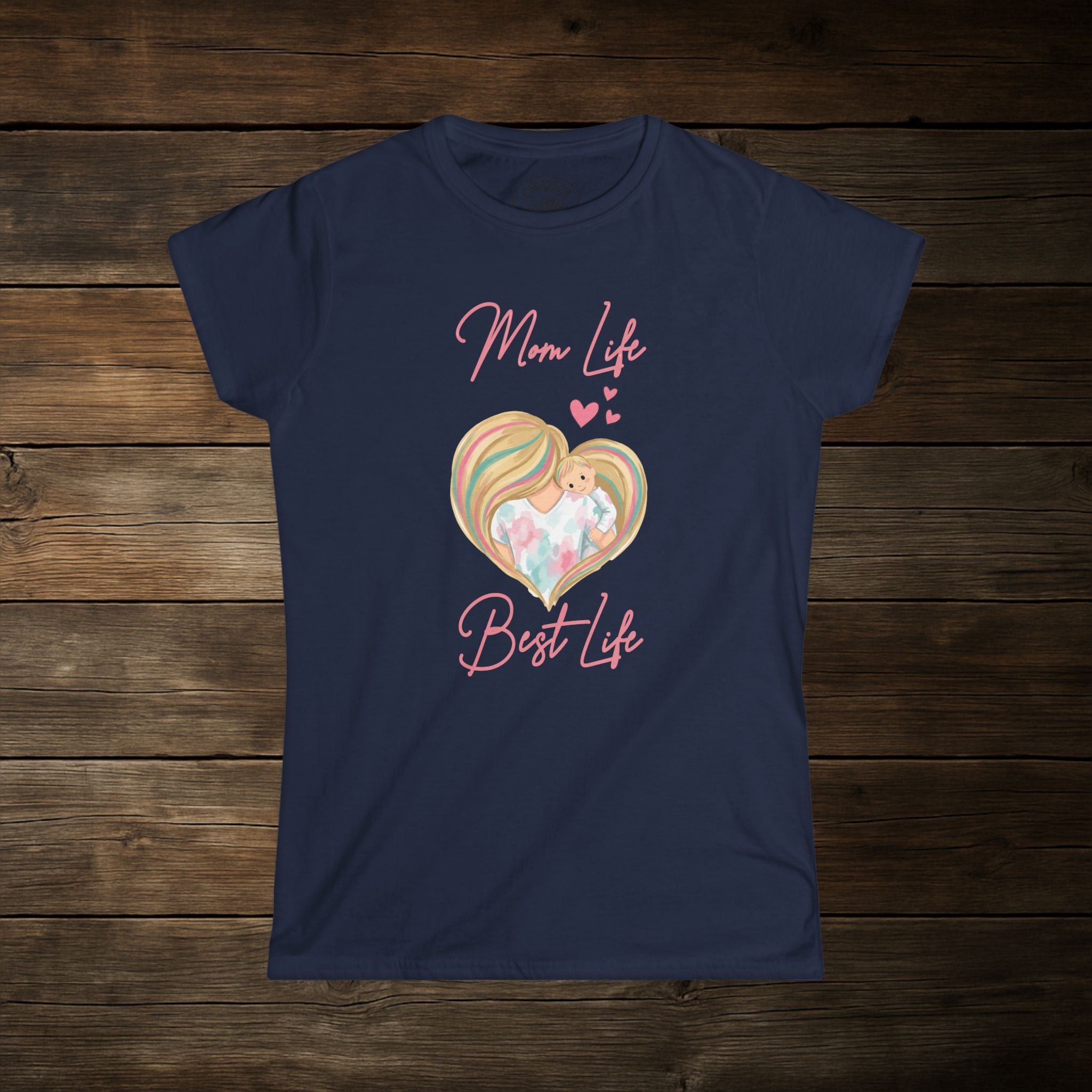 Mom Life Best Life Women's Softstyle Tee