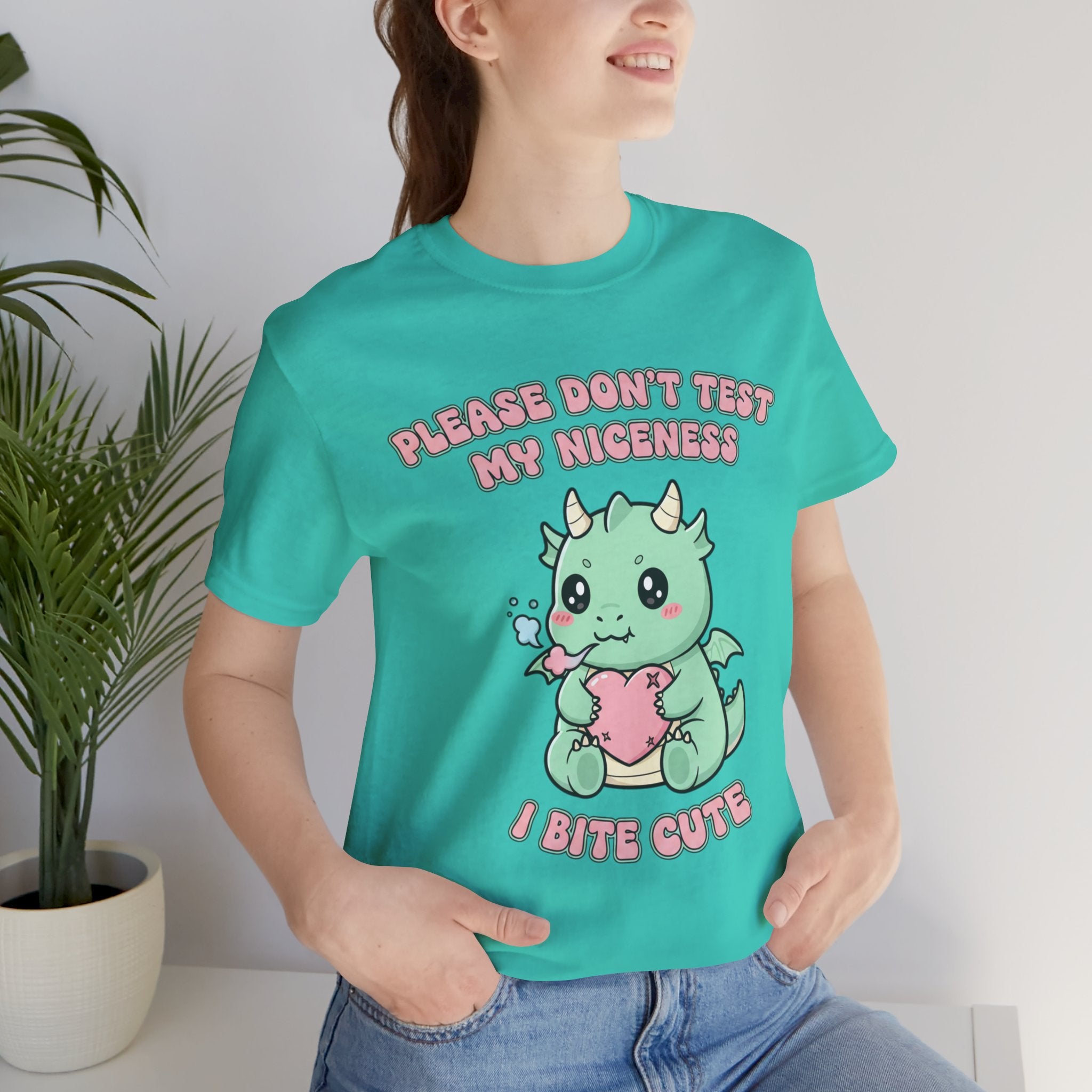 "Please Don't Test My Niceness I Bite Cute" Shirt