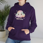 gentle cloud creature hoodie | wholesome surrealism, pastel kawaii