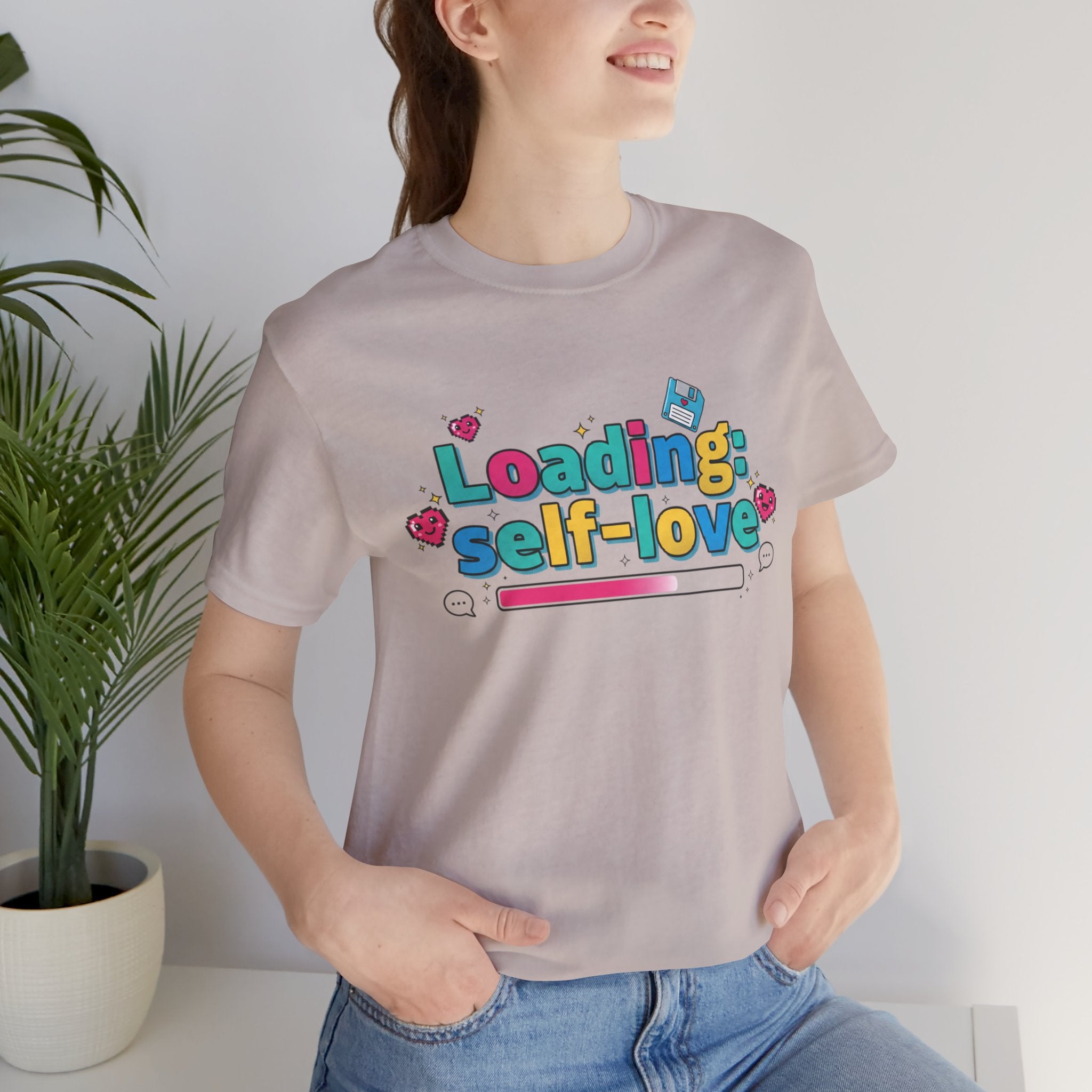 Loading Self-Love pixel art Tee
