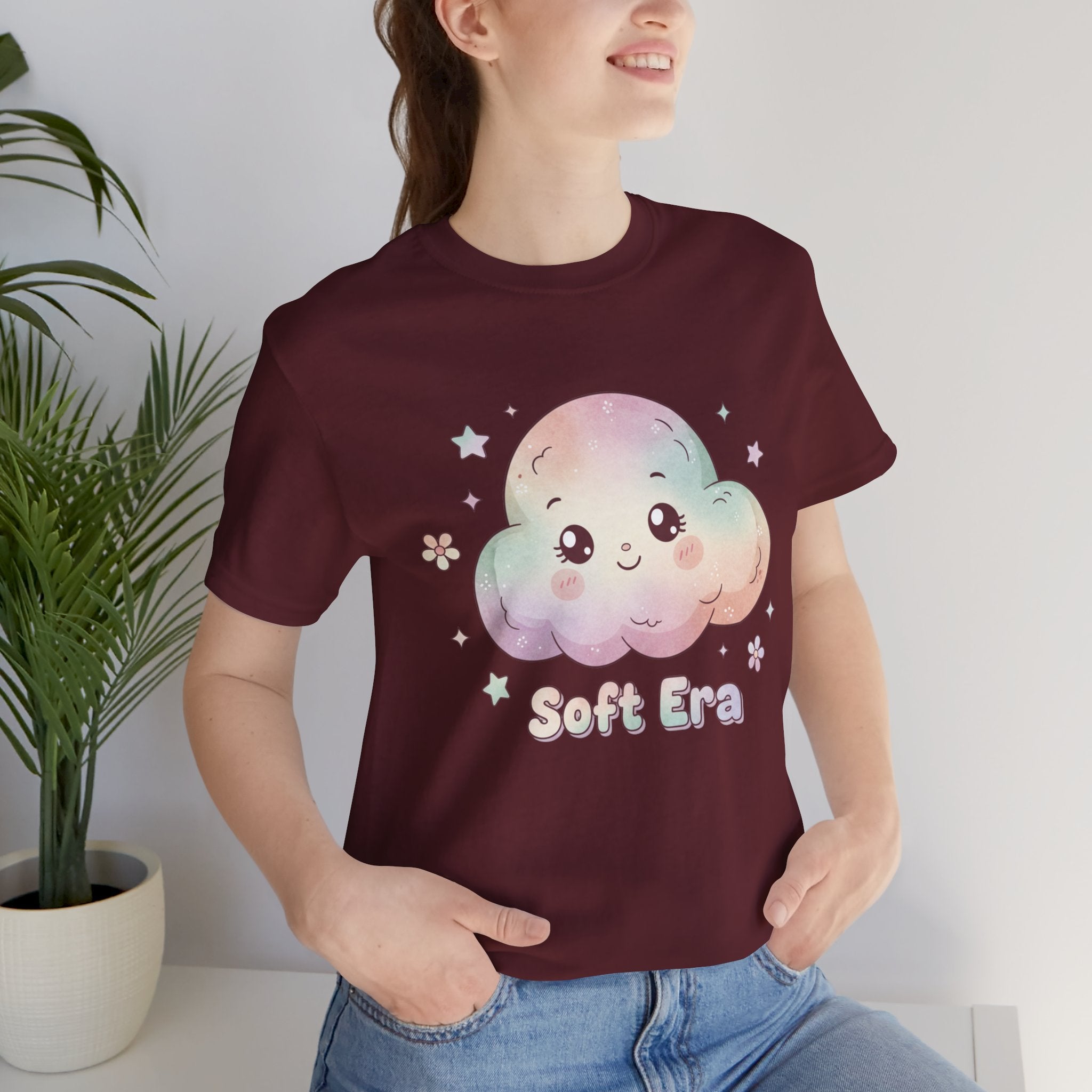 Soft Era cloud tee | Wholesome Surrealism, cute existential shirt