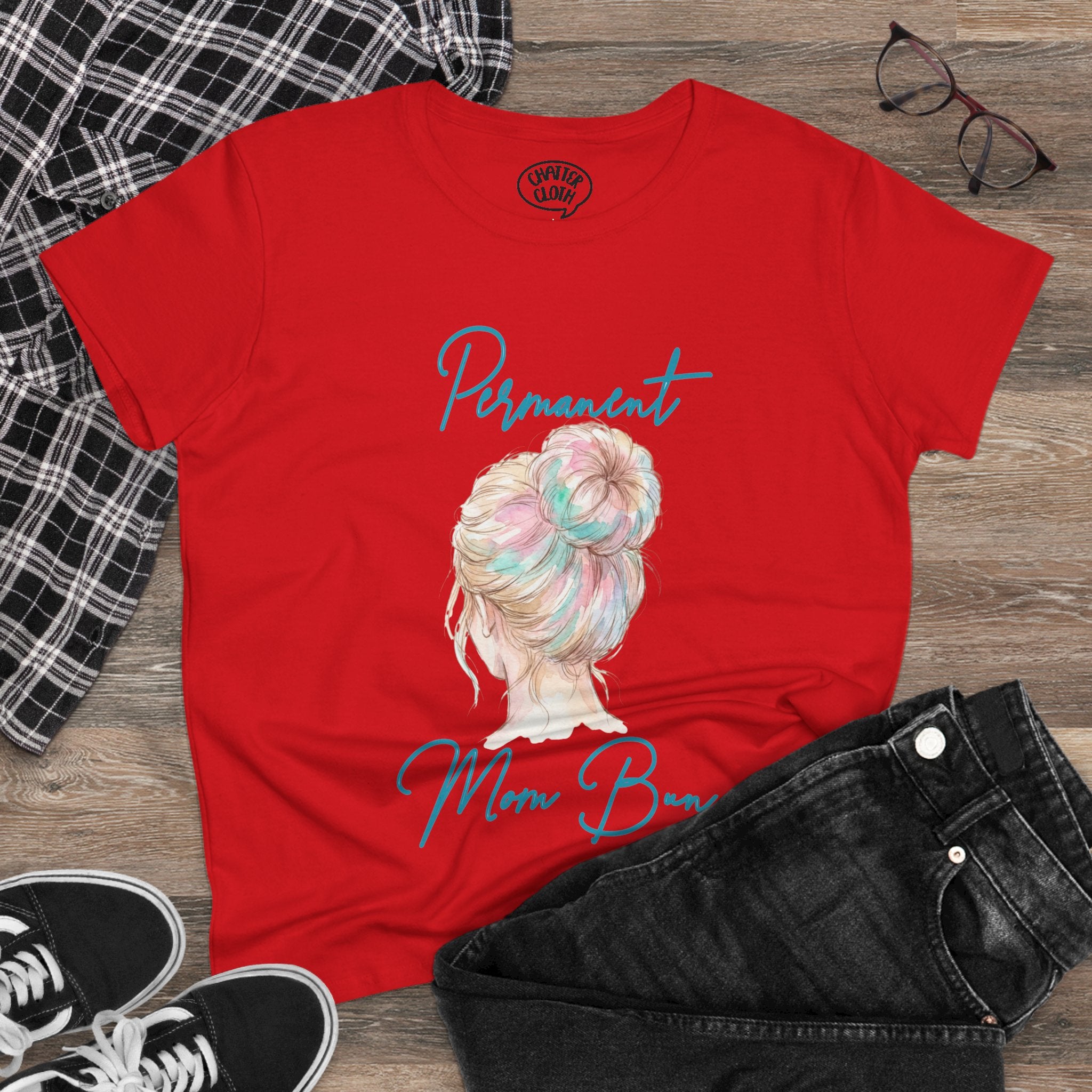 Permanent Mom Bun T-Shirt