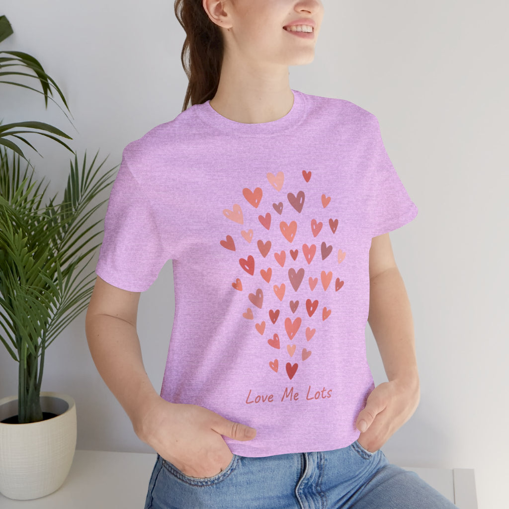 Love Me Lots Tiny Heart Valentine Shirt Tee