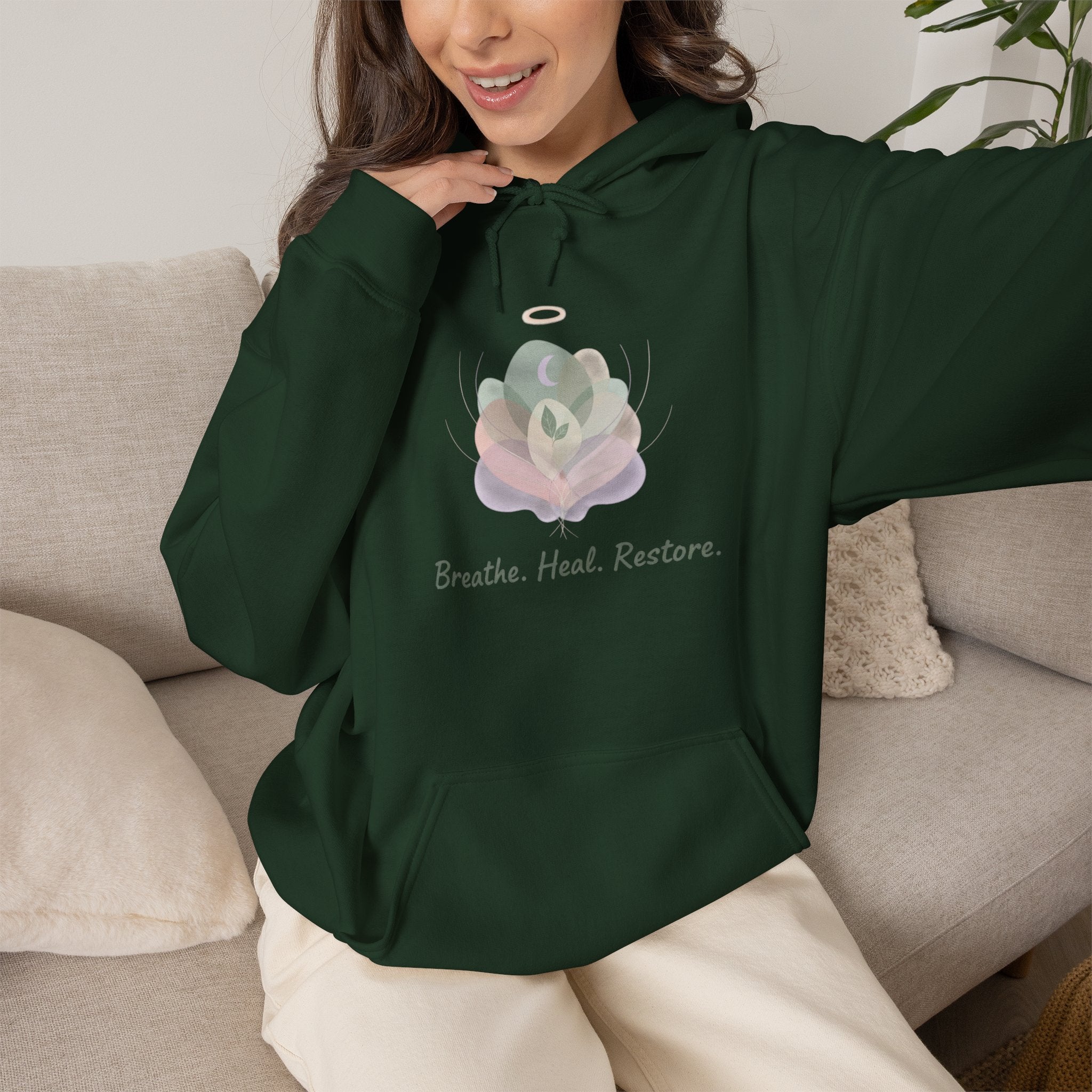 Breath. Heal. Restore. Hoodie