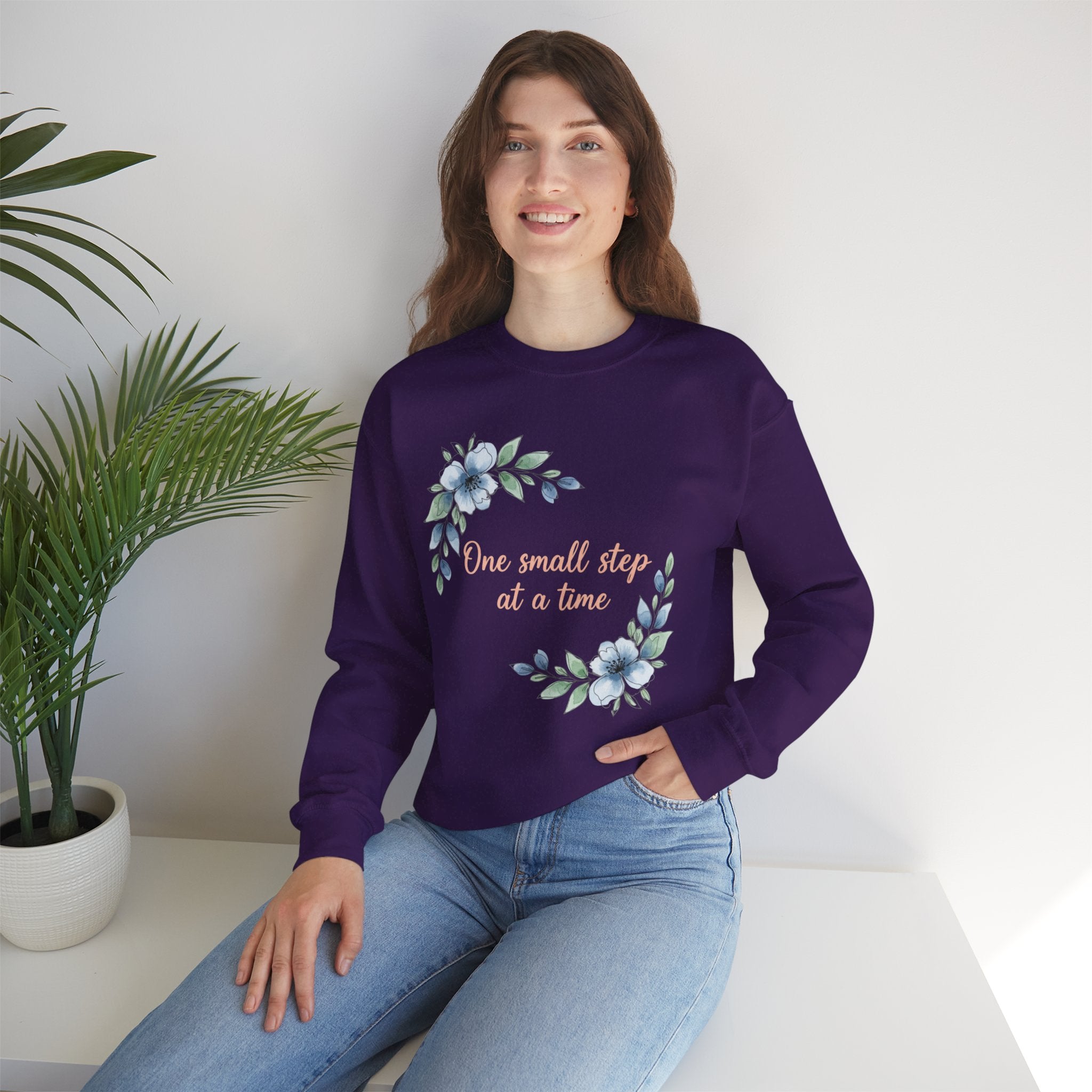 One Small Step at a Time sweatshirt