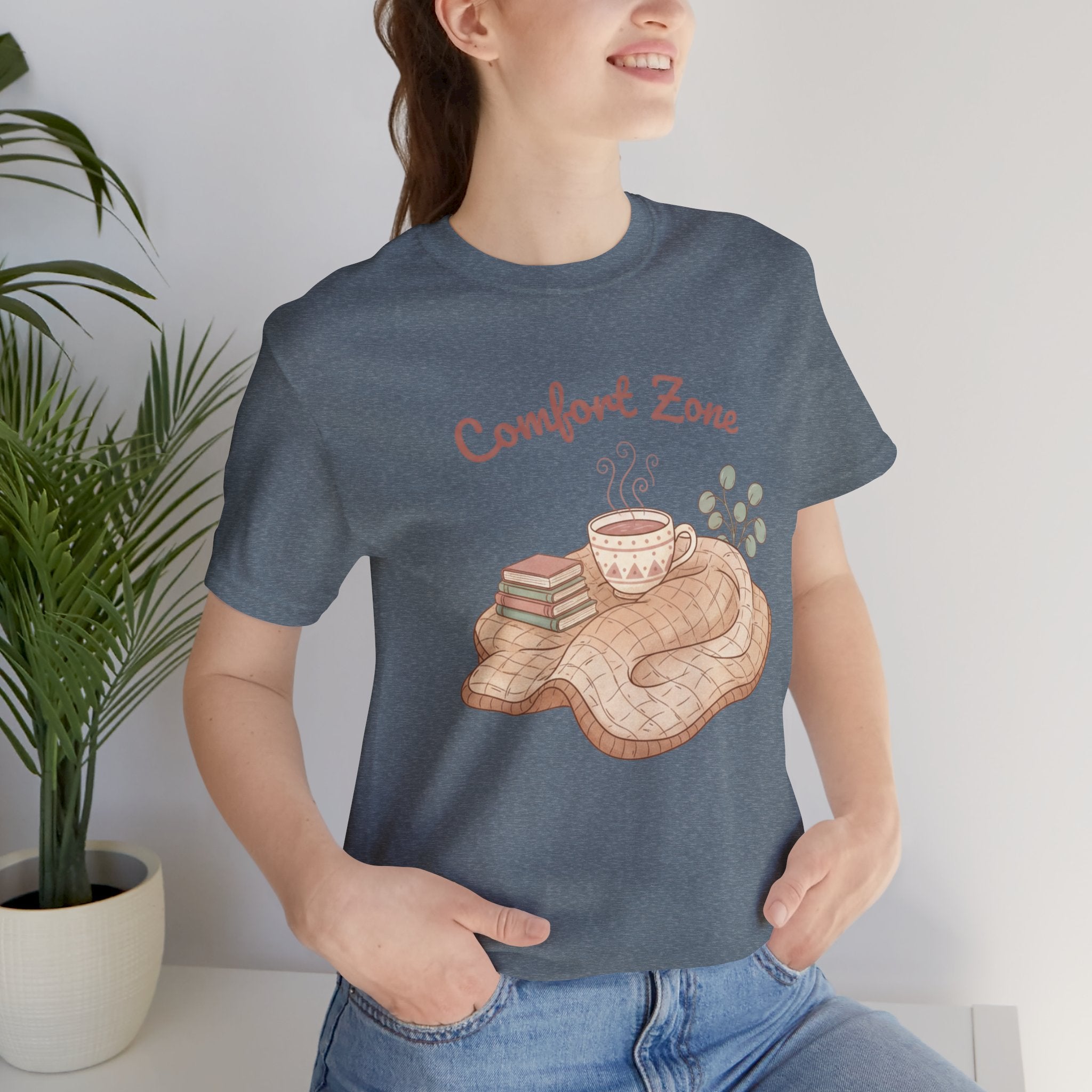 Comfort Zone Tee, Homebody Introvert Cozy Shirt