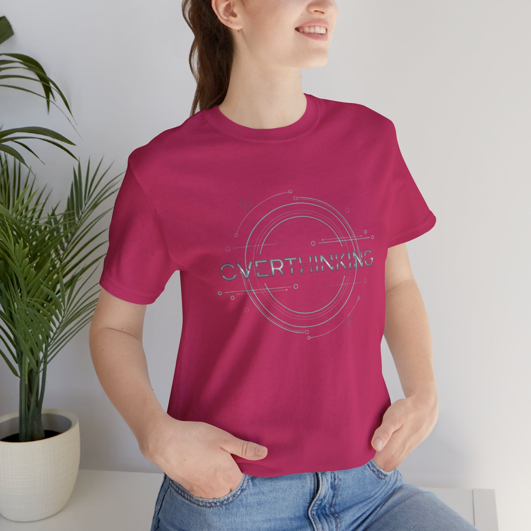 Overthinking Y2K T-Shirt | Retro 2000s Aesthetic Tee