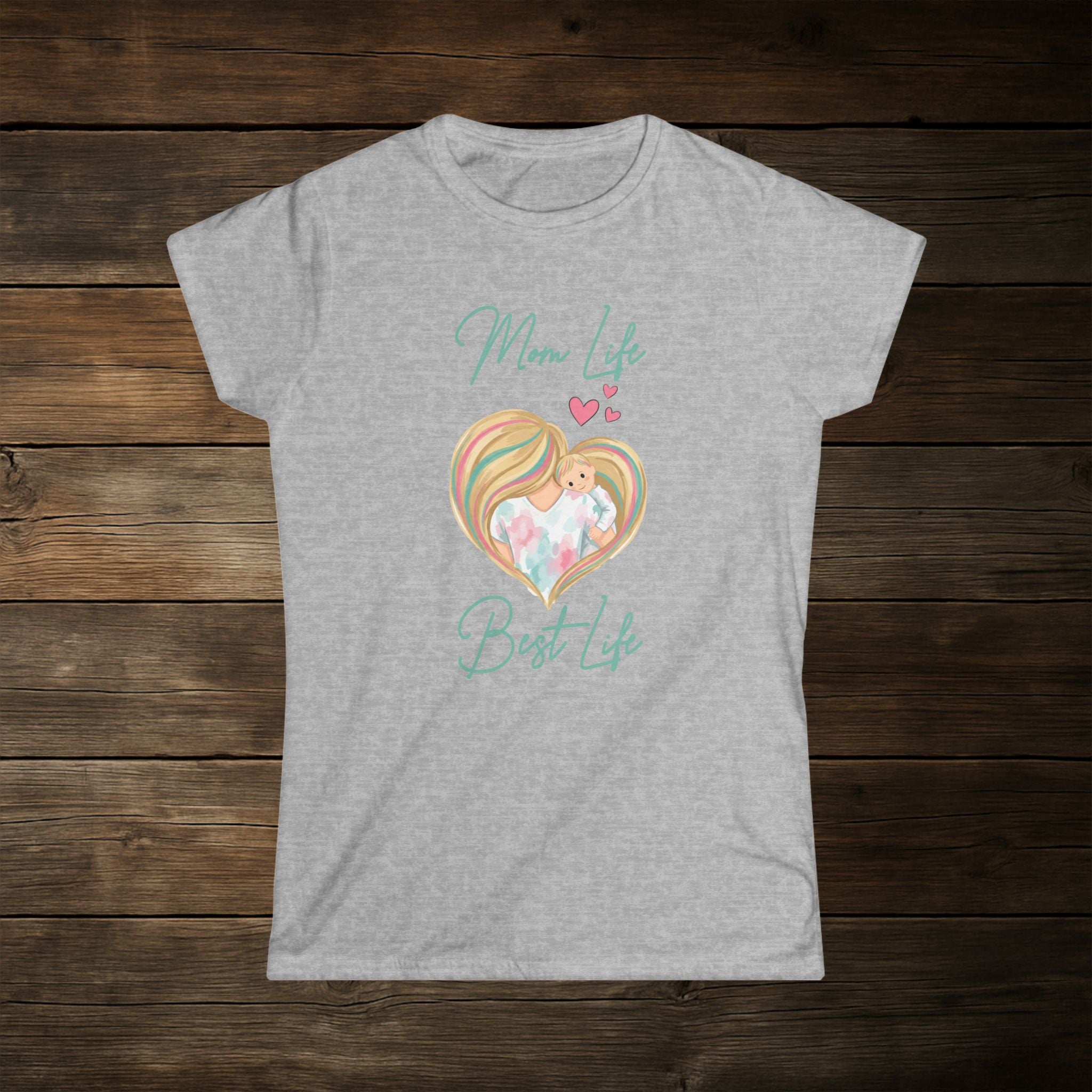 Mom Life Best Life Women's Softstyle Tee
