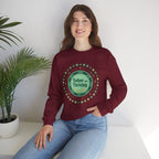 Sober & Thriving Badge Sweatshirt | dry January, sober curious