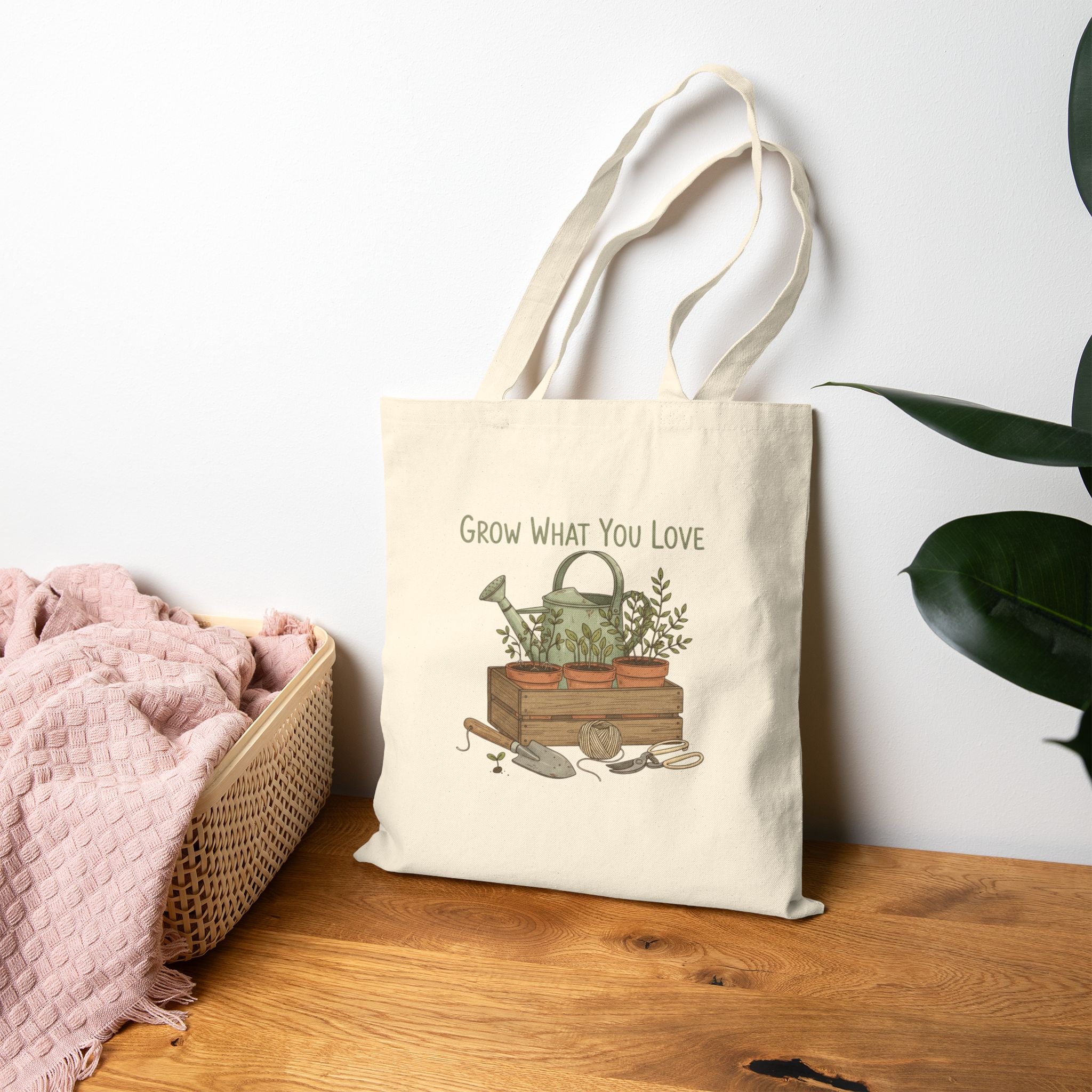 Grow What You Love Tote Bag