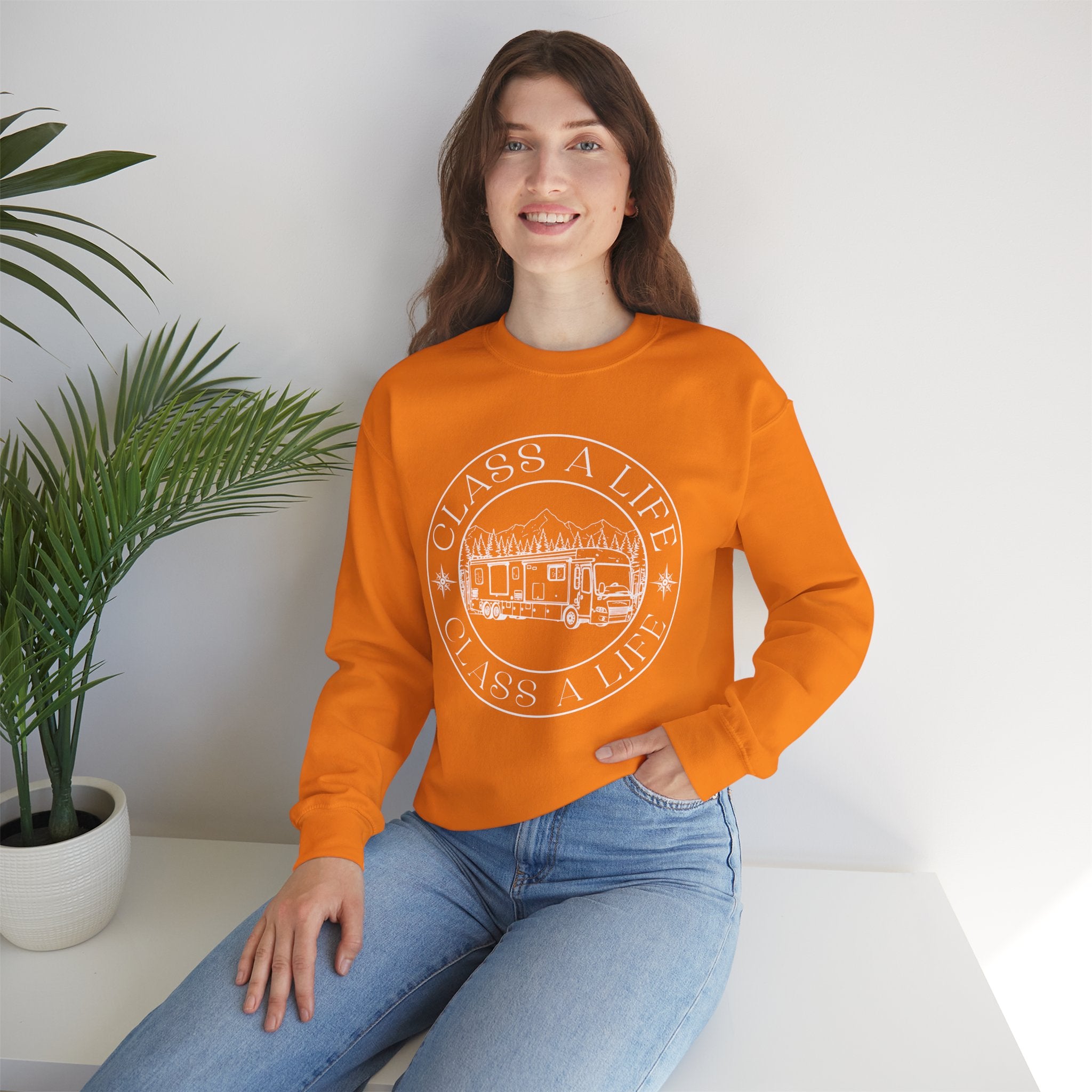 Class A Life RV Circle Graphic Sweatshirt