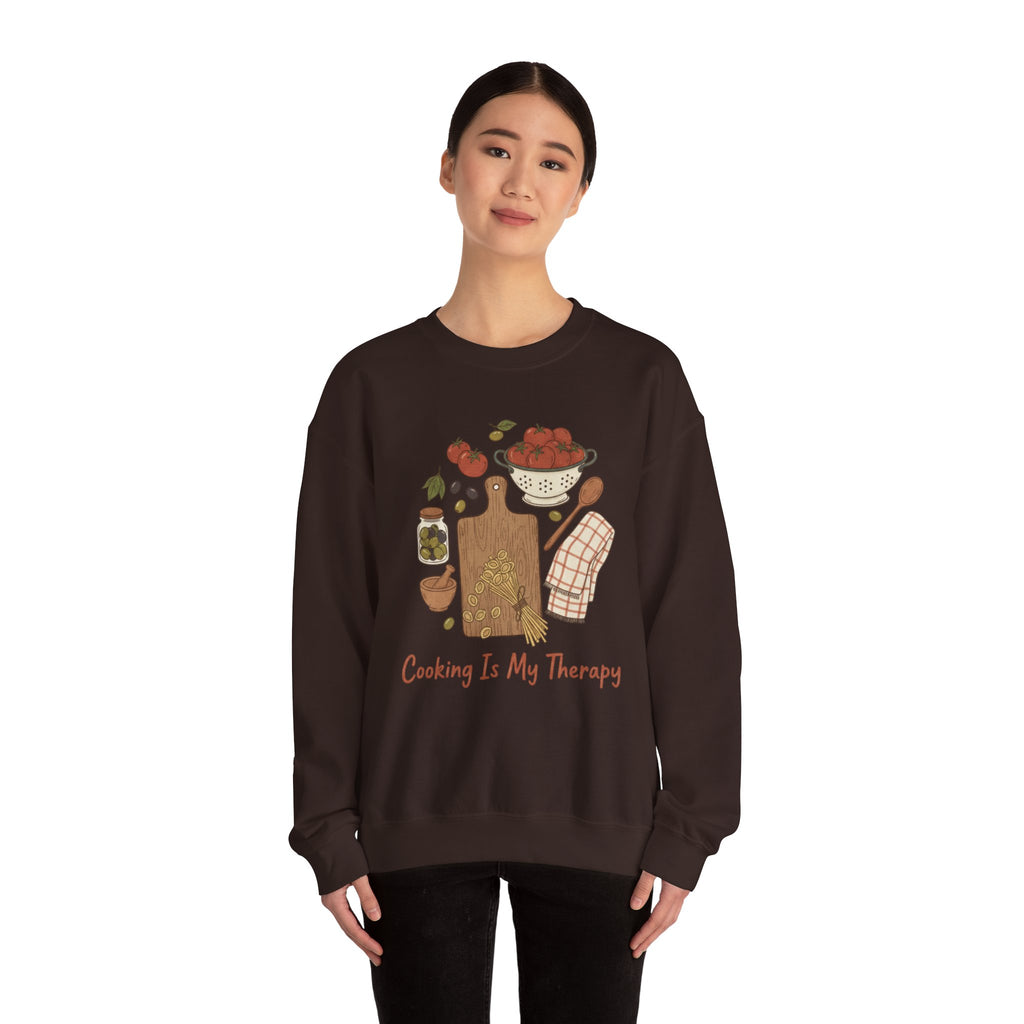 Cooking Is My Therapy Sweatshirt