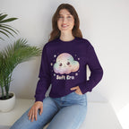 Soft Era Cloud Crewneck Sweatshirt | wholesome surrealism, pastel kawaii