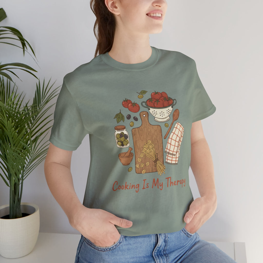 Cooking Is My Therapy T-Shirt