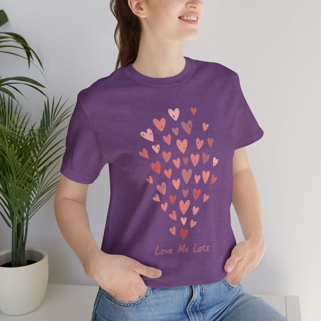 Love Me Lots Tiny Heart Valentine Shirt Tee