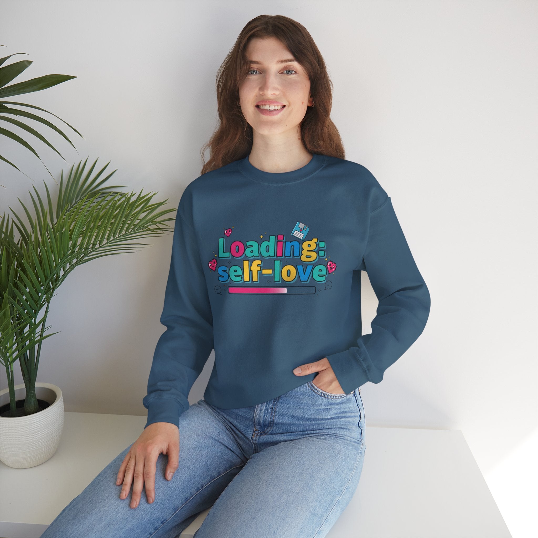 Loading Self-Love sweatshirt | Old Internet Aesthetic, 90s web nostalgia