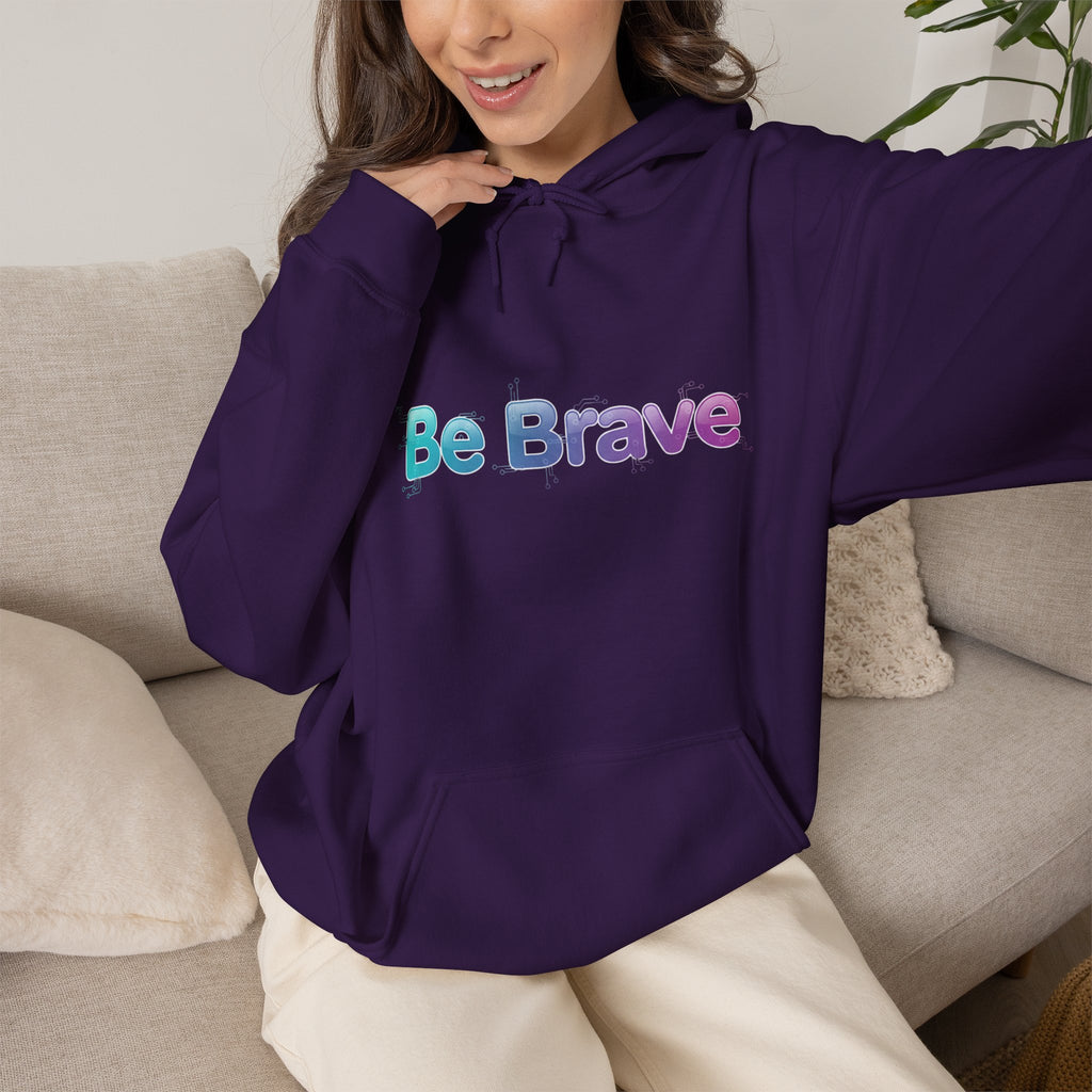 Be Brave Gradient Hoodie