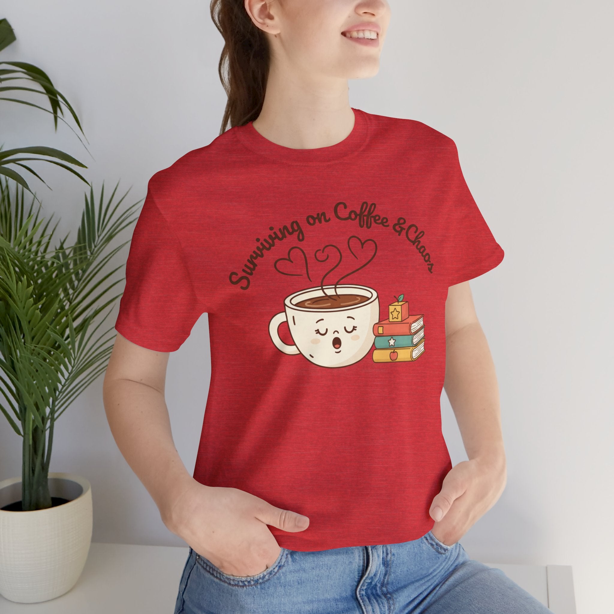 Surviving on Coffee & Chaos T-Shirt