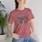 Together We Rise Tee | feminist shirt, empowerment quote