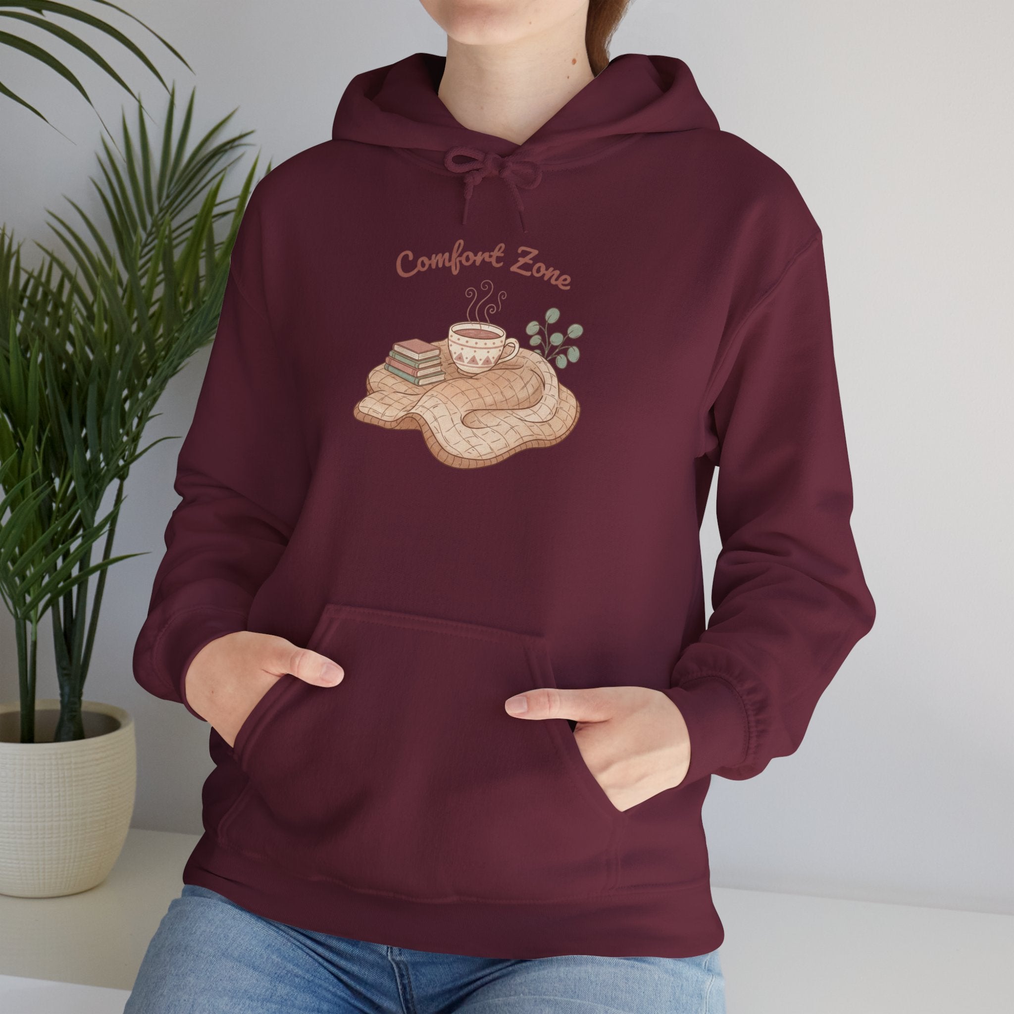 Comfort Zone Hoodie, Homebody 'Quiet Life' Sweatshirt