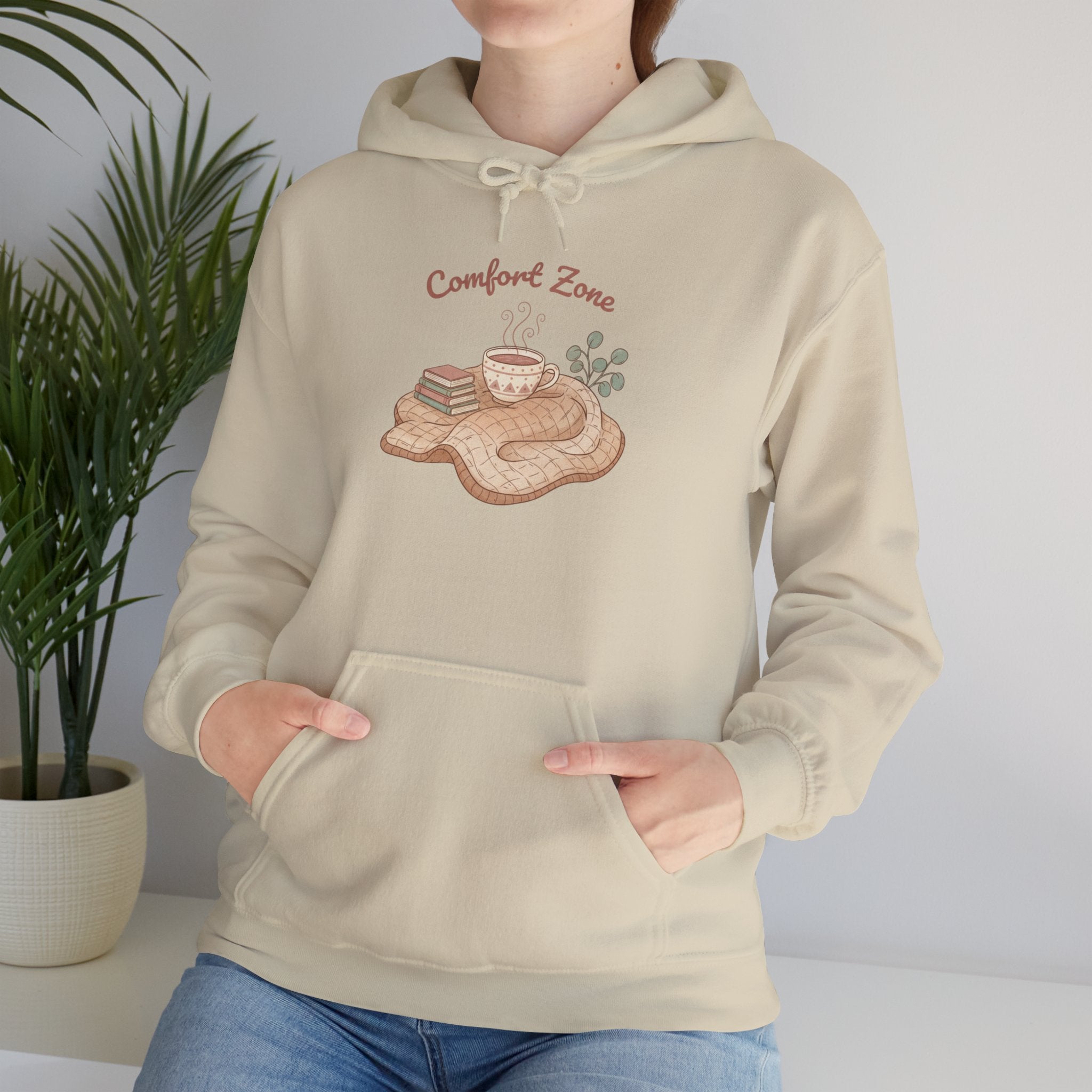 Comfort Zone Hoodie, Homebody 'Quiet Life' Sweatshirt