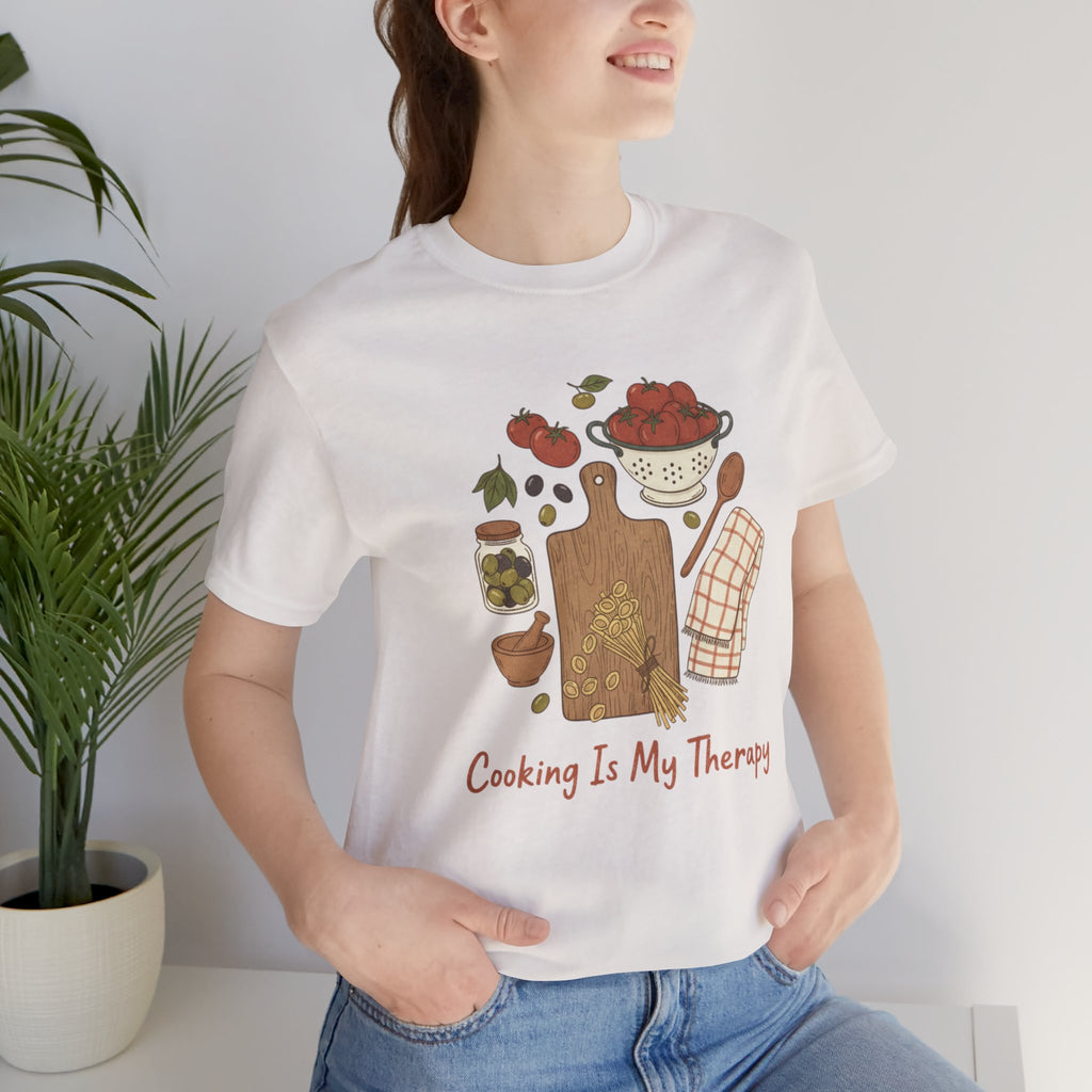 Cooking Is My Therapy T-Shirt
