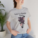 distressed grunge heart tee | Love Is A Beautiful Chaos shirt