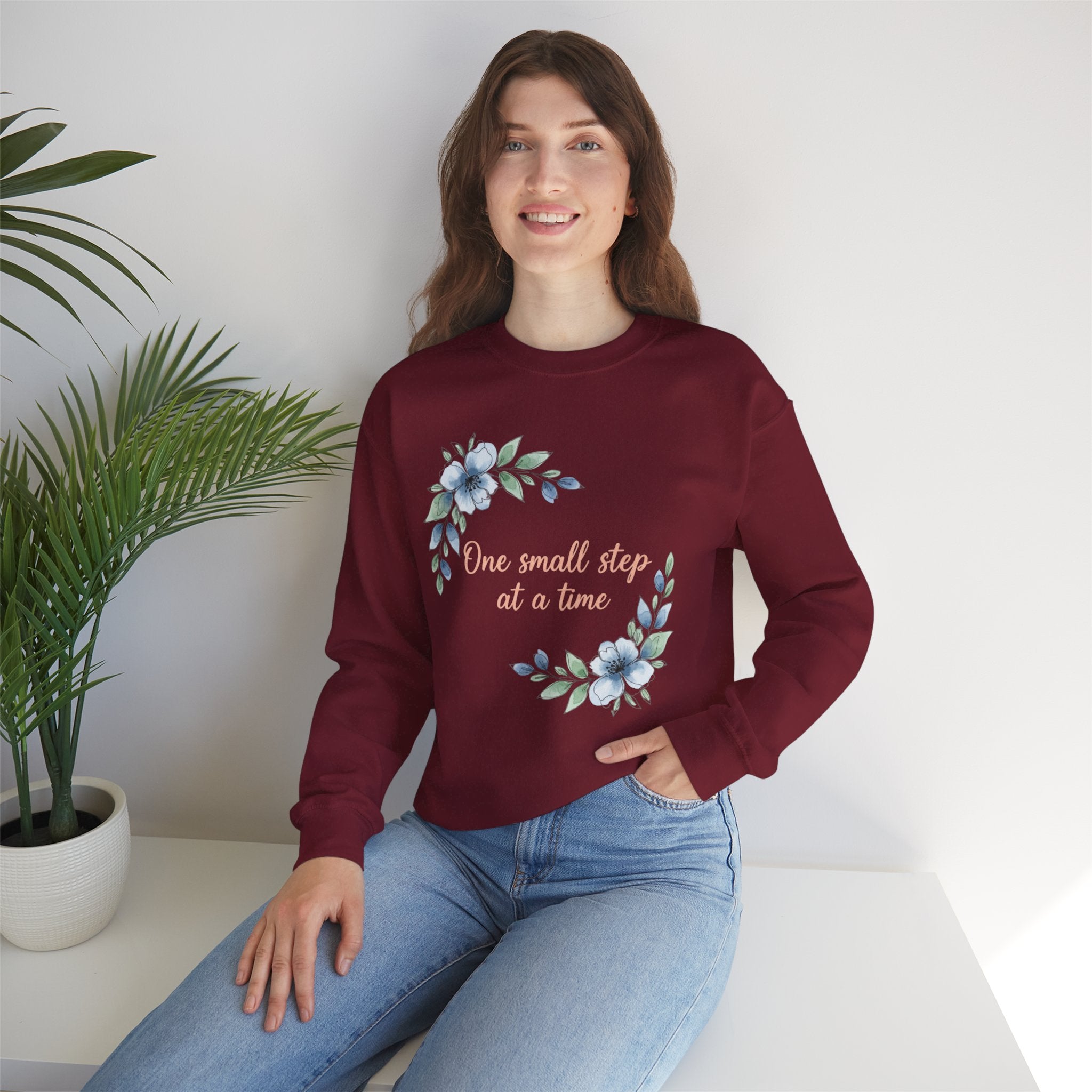 One Small Step at a Time sweatshirt