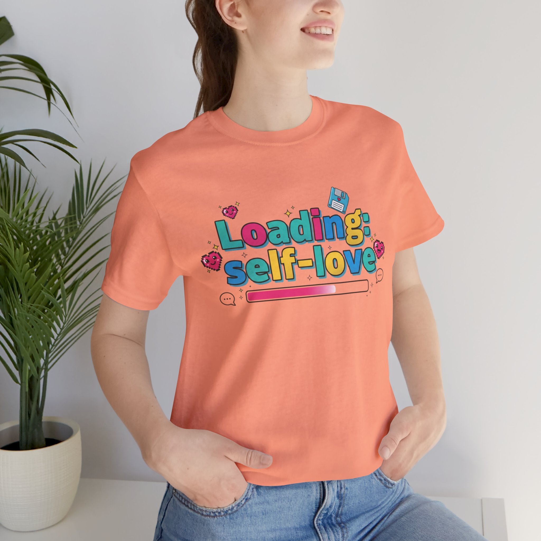 Loading Self-Love pixel art Tee
