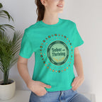 Sober and Thriving Tee | Dry January shirt, sober curious badge