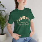 Moon Phase Ritual Tee | celestial wellness, lunar cycle