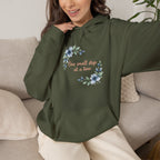 'One Small Step at a Time' Floral Motivational Pullover