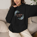'One Small Step at a Time' Floral Motivational Pullover