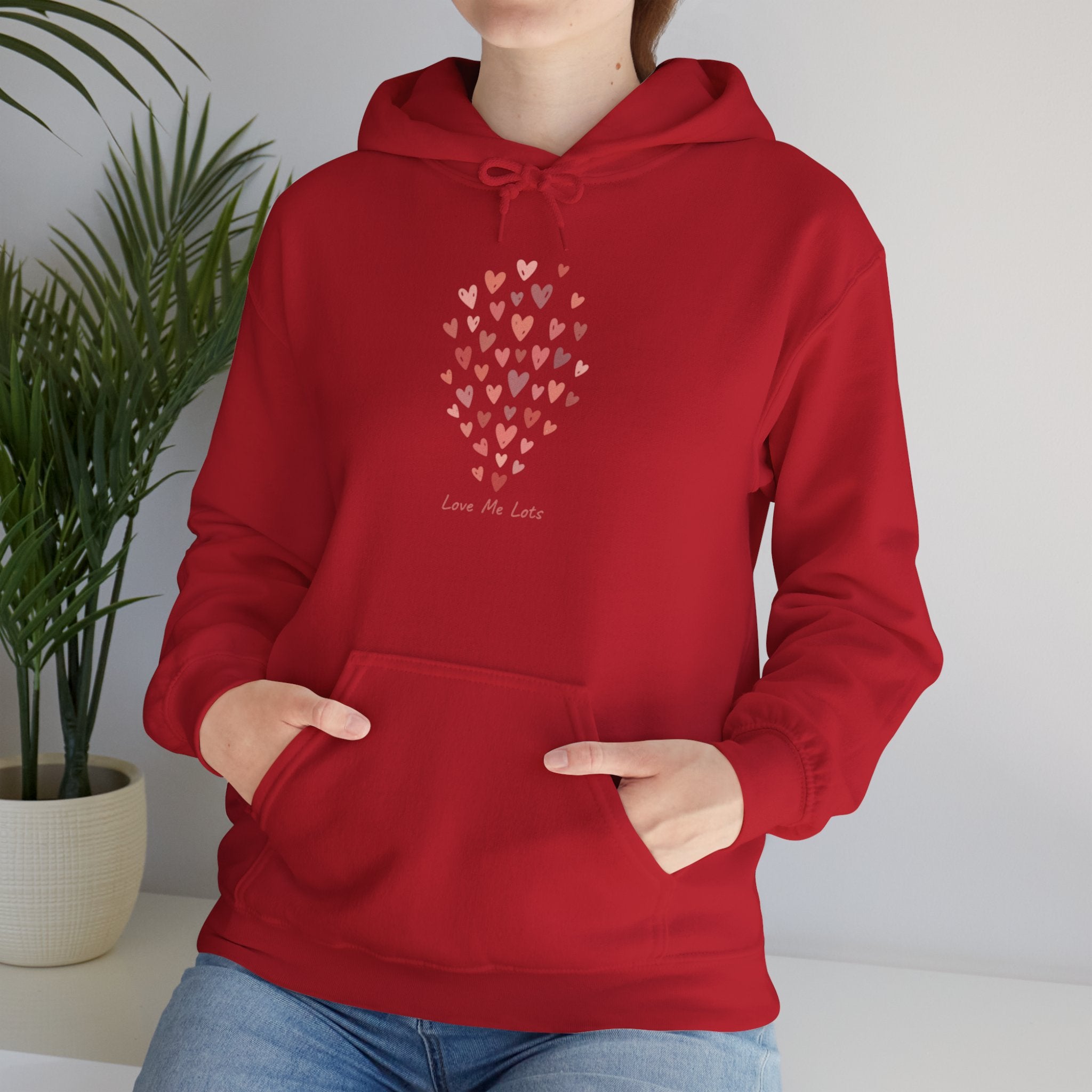Love Me Lots Tiny Heart Cluster Hoodie