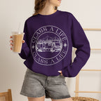 "Class A Life" RV Camper Graphic Crewneck Sweatshirt