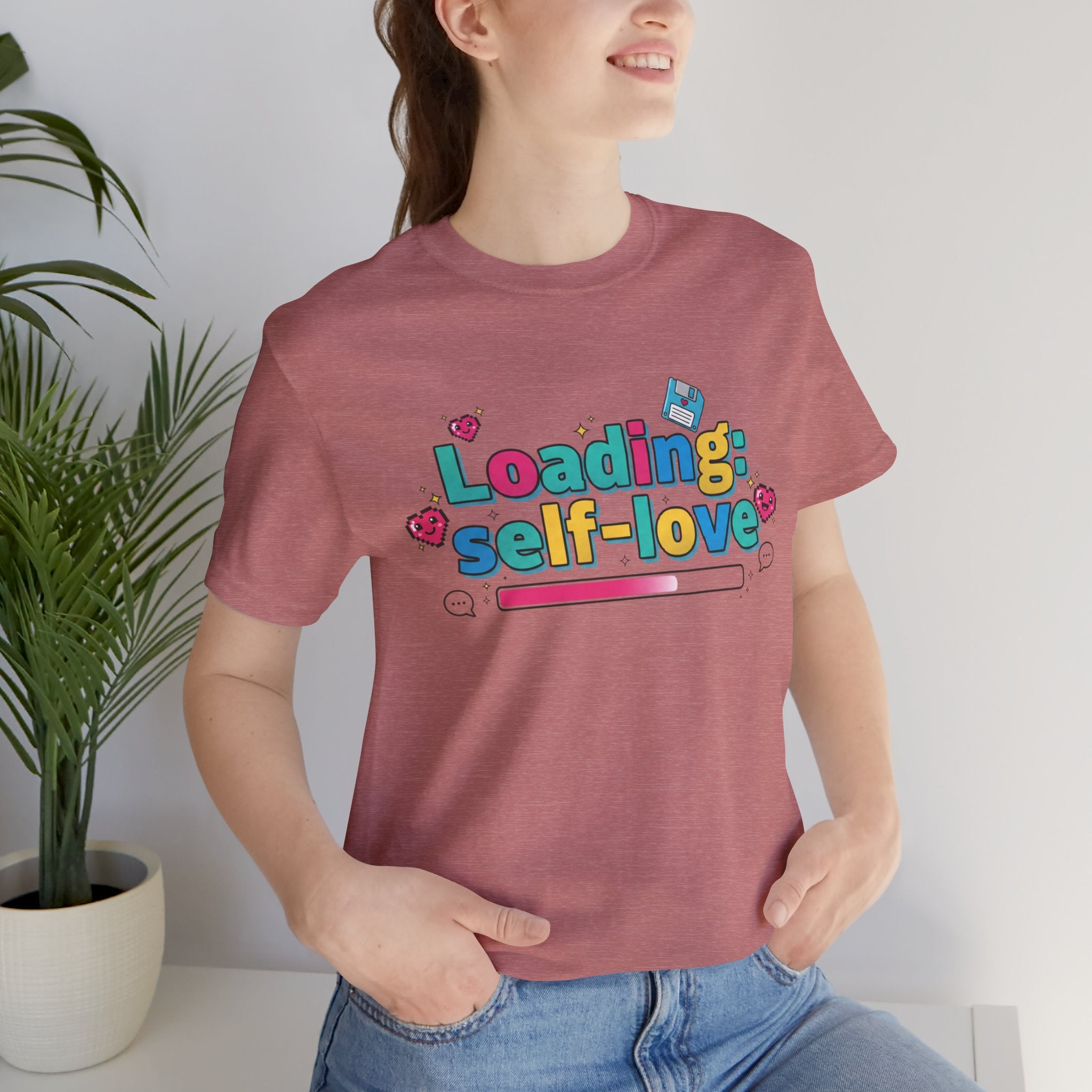 Loading Self-Love pixel art Tee