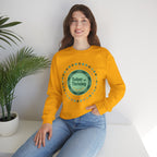 Sober & Thriving Badge Sweatshirt | dry January, sober curious