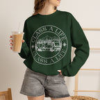 "Class A Life" RV Camper Graphic Crewneck Sweatshirt