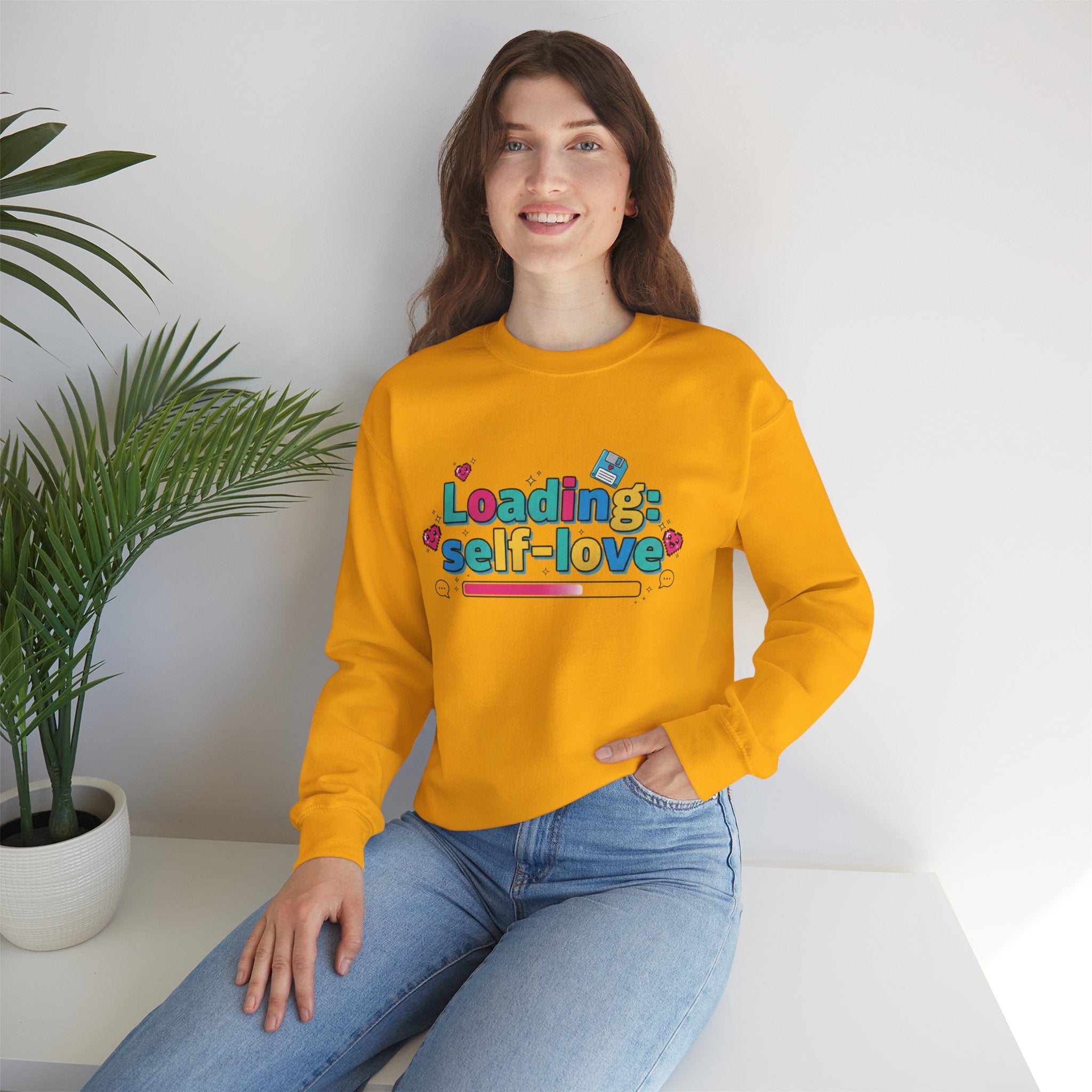 Loading Self-Love sweatshirt | Old Internet Aesthetic, 90s web nostalgia
