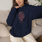 Love Me Lots Tiny Heart Cluster Hoodie