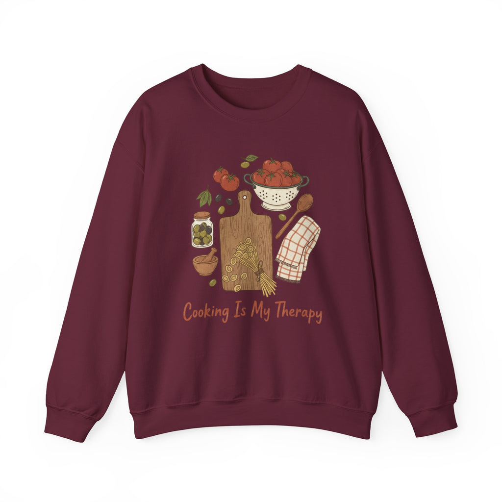 Cooking Is My Therapy Sweatshirt