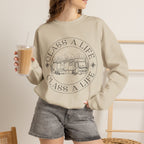 "Class A Life" RV Camper Graphic Crewneck Sweatshirt
