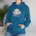 gentle cloud creature hoodie | wholesome surrealism, pastel kawaii