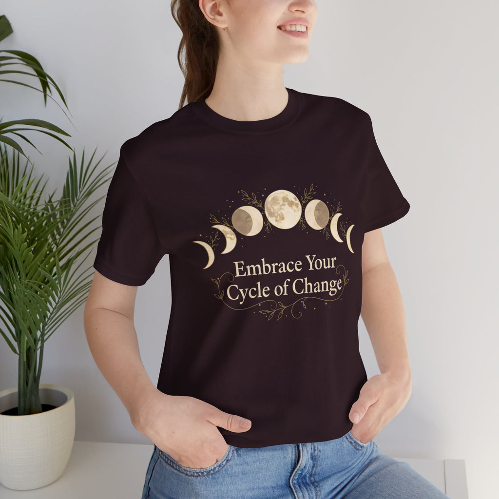 Moon Phase Ritual Tee | celestial wellness, lunar cycle