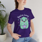 You're Loved Cute Monster Tee | kawaii therapy monster, pastel comfort