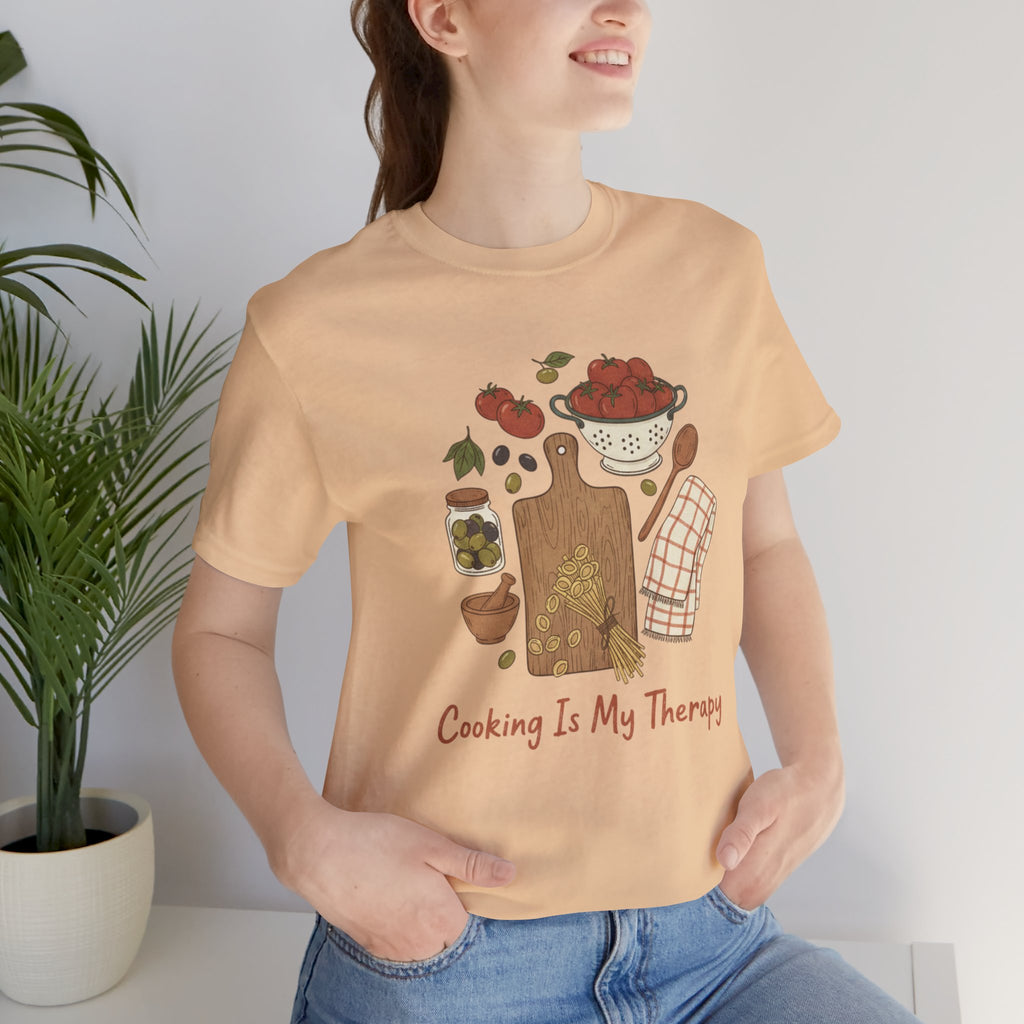 Cooking Is My Therapy T-Shirt