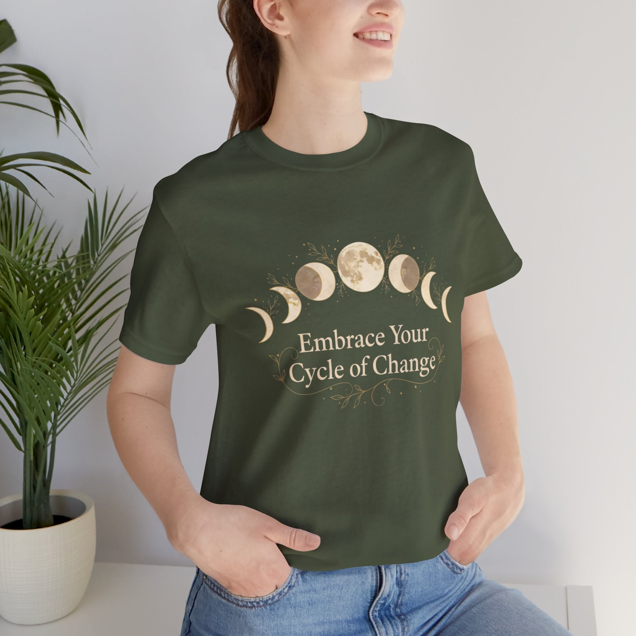 Moon Phase Ritual Tee | celestial wellness, lunar cycle