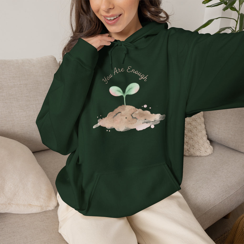'You Are Enough' Seedling Comfort Pullover