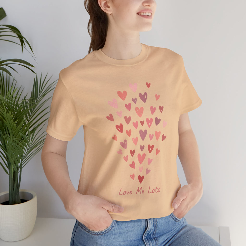 Love Me Lots Tiny Heart Valentine Shirt Tee