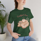 Comfort Zone Tee, Homebody Introvert Cozy Shirt